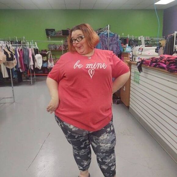 BE MINE Valentine's Day Shirts on Bella Canvas TShirts - New - Picture 1 of 3